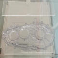 Transparent Plastic PC PMMA Reducer housing Prototypes